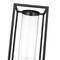 Z-Lite Dunbroch 1 Light Outdoor Post Mount Fixture, Black & Clear 584PHBS-BK - alternate 5